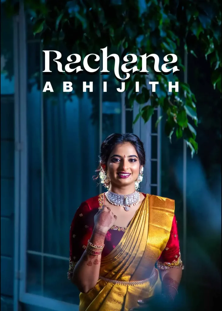 Rachan & abhijith v poster richiefilms